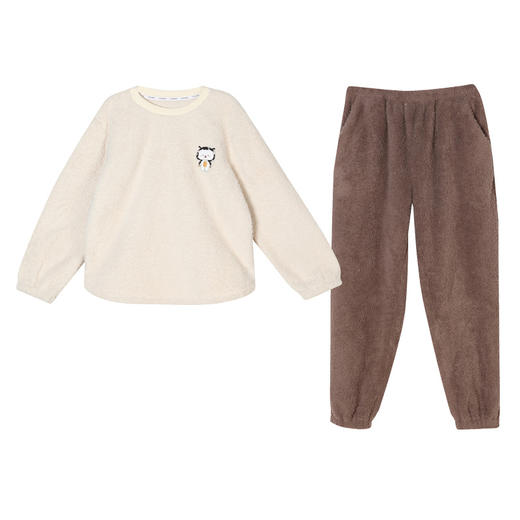 都市丽人生活家居女士睡衣米粒绒家居服LH22F2 商品图5