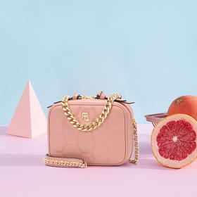 保兰德PLD东方雅奢经典系列小方包女真皮链条斜挎包女菱格盒子通勤中国包