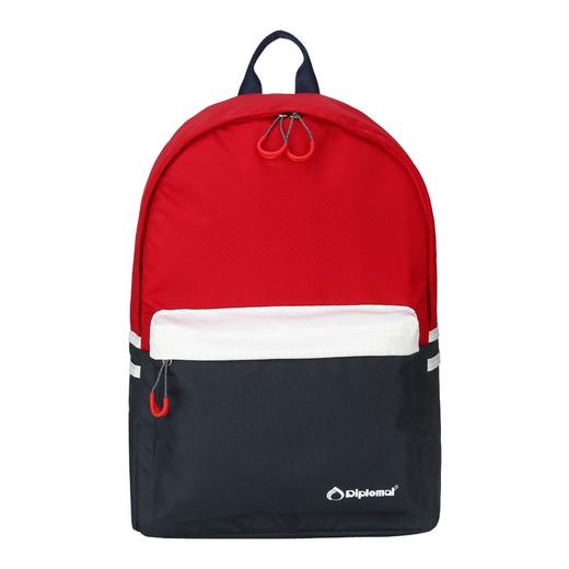 Diplomat外交官 双肩背包DS-14071L蓝配红 商品图0