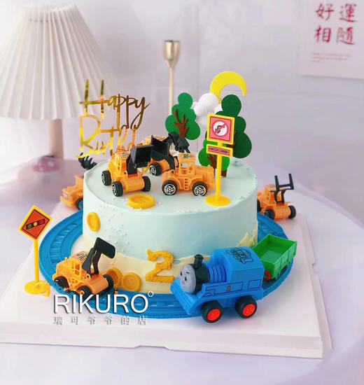 【托马斯和伙伴】场景定制鲜果蛋糕 商品图0