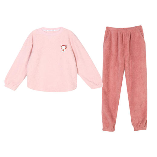 都市丽人生活家居女士睡衣米粒绒家居服LH22F2 商品图6