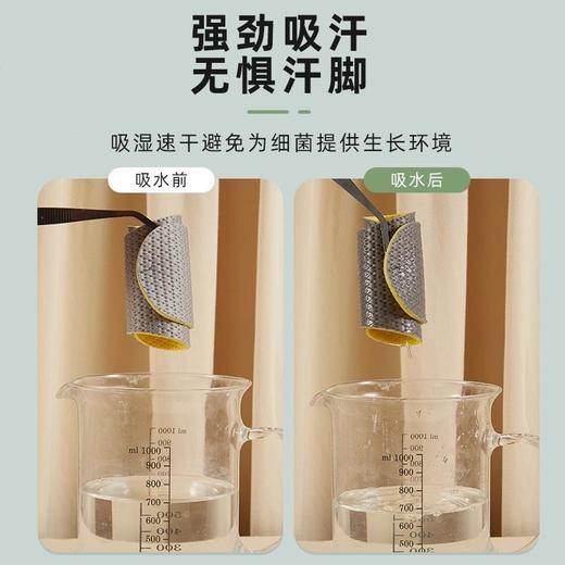 【FEESIAYE冰感乳胶鞋垫】光脚穿鞋神器纳米防臭吸汗透气可免穿袜物理除味无惧汗脚轻若无物随意裁剪 商品图2