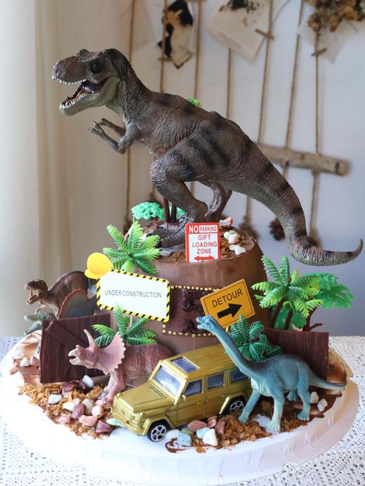 侏罗纪世界恐龙蛋糕（恐龙没有一模一样的） 商品图1