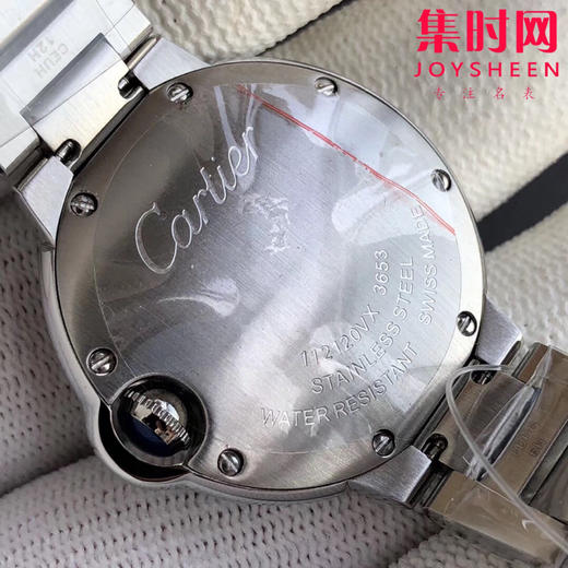 限时特价💰750 卡地亚蓝气球系列高版本 罗马贝母面 中号33mm女士腕表 商品图7