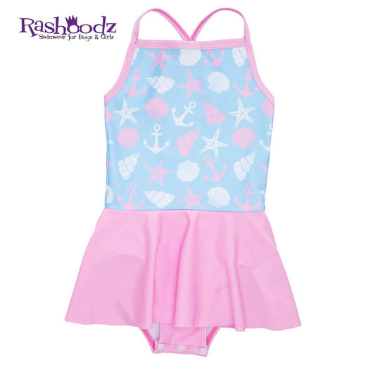 澳大利亚Rashoodz 儿童妈妈吊带裤裙连体分体游泳衣沙滩衣 亲子款 商品图4