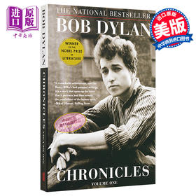 【中商原版】鲍勃迪伦传自传 英文原版 Chronicles Bob Dylan 沿着公路直行