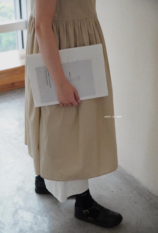 Francescaamamlabel卡其深蓝黑背心裙 商品图6