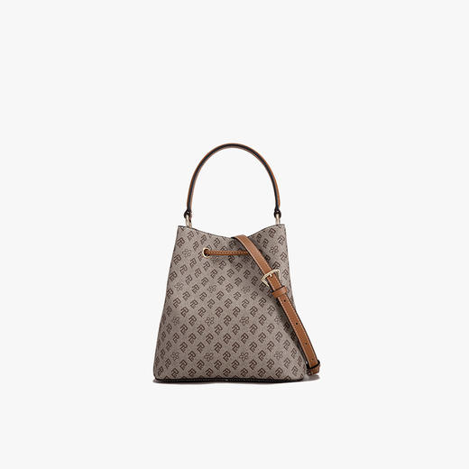 PLD/保兰德 真我系列PVC配皮老花水桶包小众设计通勤女单肩斜挎包 商品图2