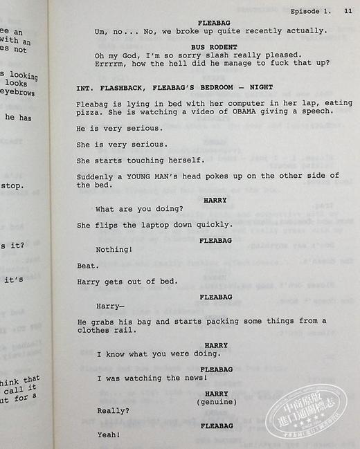 【中商原版】伦敦生活 英剧 Fleabag The Scriptures  英文原版 Phoebe Waller Bridge 商品图7