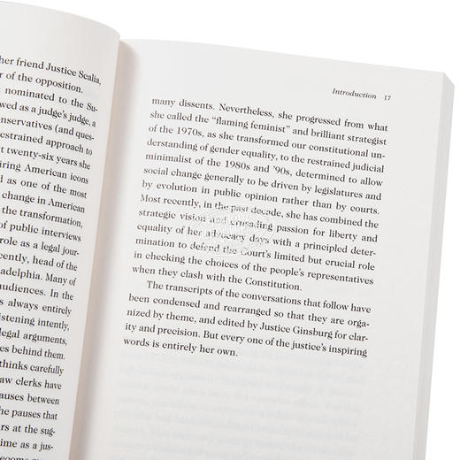 金斯伯格访谈录 RBG给未来世代的声音 Conversations with RBG 英文原版 Jeffrey Rosen Ruth B Ginsburg 商品图3