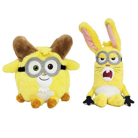 多美 TOMY 小黄人大眼萌普通人偶生肖系列鲍勃凯文玩偶