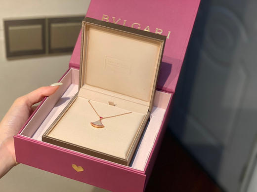 宝格丽七夕情人节扇子项链 商品图3