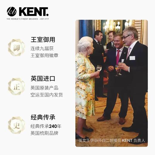 英国进口kent肯特高级印花美发气垫梳 气囊梳 按摩梳 顺发长发梳子女 商品图4