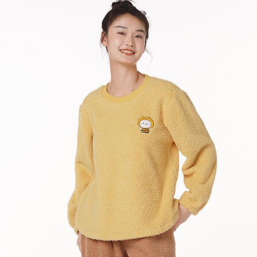 都市丽人生活家居女士睡衣米粒绒家居服LH22F2 商品图1
