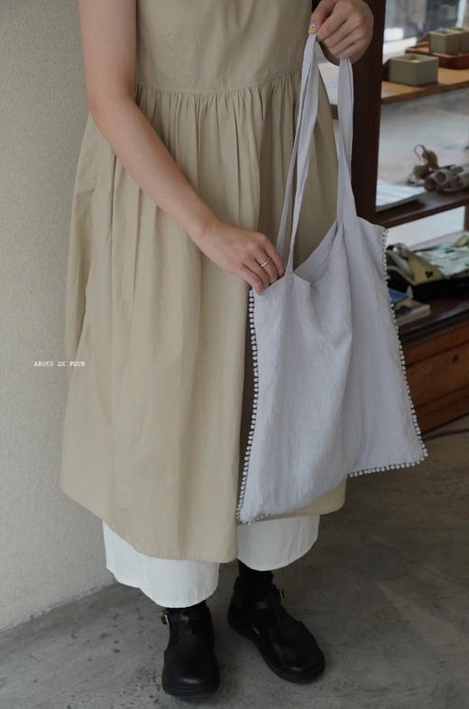 Francescaamamlabel卡其深蓝黑背心裙 商品图5