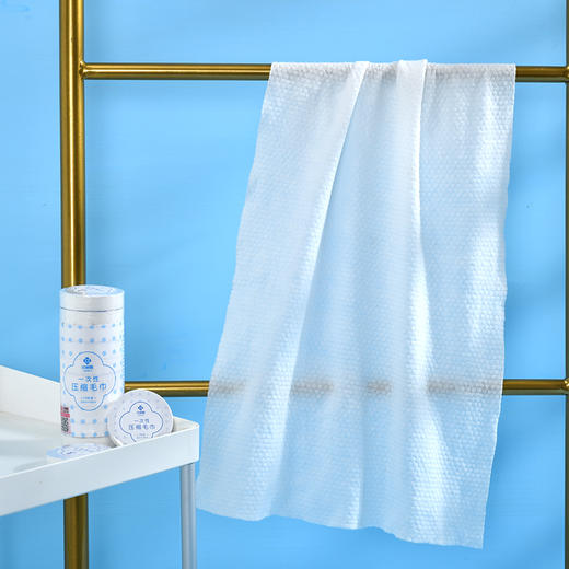 【一次性压缩毛巾】加厚加大便携式 出差旅行洁面洗脸巾 商品图1