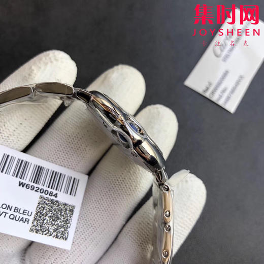 限时特价💰750 卡地亚蓝气球系列高版本 罗马贝母面 中号33mm女士腕表 商品图5