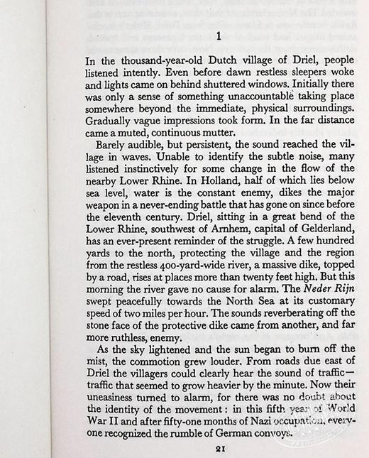 预售 【中商原版】遥远的桥 1944市场 花园行动 豆瓣阅读 英文原版 A Bridge Too Far The true story of the Battle of Arnhem Corneliu 商品图5