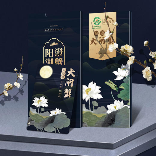 醉卧蟹庐596型10只大闸蟹礼盒 商品图1