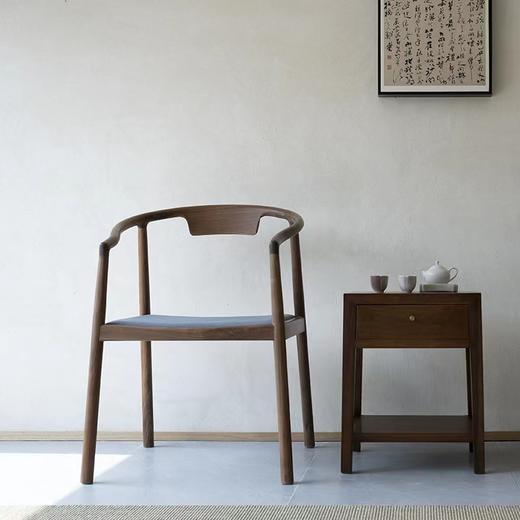 云椅  新中式胡桃木茶椅 餐椅 商品图1