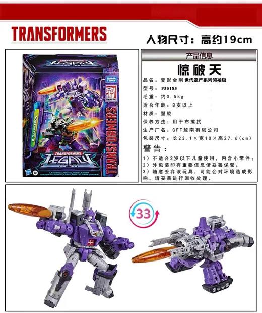 【云粉节】9楼乐高变形金刚传世领袖级惊破天 吊牌价：549元 商品图1