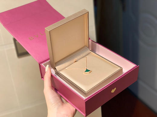 宝格丽七夕情人节扇子项链 商品图3