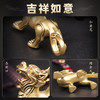 黄铜如意尾貔貅挂饰 商品缩略图1