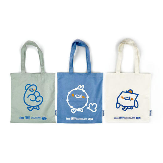 磨铁周边 屁屁鼓帆布袋 手提袋帆布包电脑包大容量百搭书包 商品图1