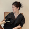 预售|纯天然珍珠 ins风巴洛克珍珠古巴链项链男女同款.潮快闪[福利品] 商品缩略图2