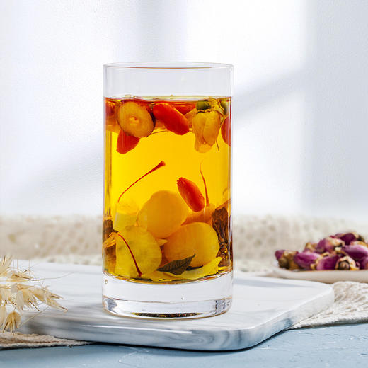 神农金康 丽颜人参枸杞百合组合600克 原生态真滋补 喝护家人健康 商品图3