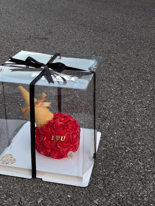 情人节限定 甜筒玫瑰蛋糕 商品图1