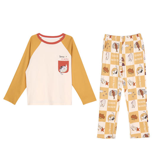 都市丽人生活家居女士睡衣双面无尘棉家居服LH22F6 商品图4