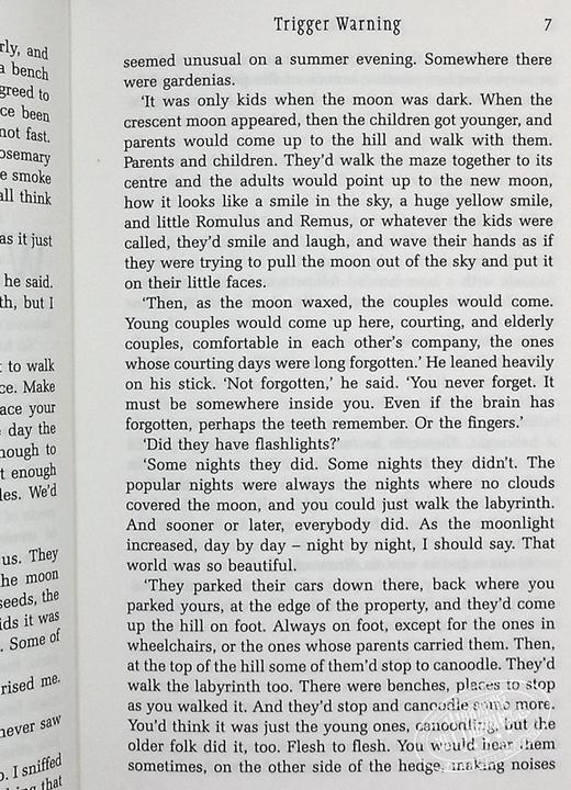 【中商原版】尼尔·盖曼 高能预警 英文原版 Trigger Warning Neil Gaiman 美国众神作者 雨果奖 卡内基奖获得者 商品图6