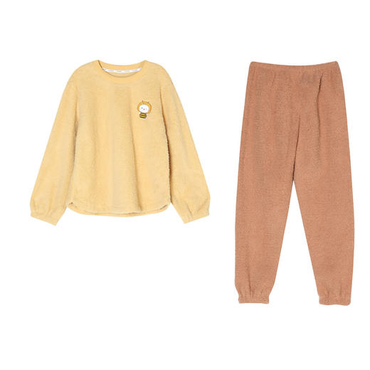 都市丽人生活家居女士睡衣米粒绒家居服LH22F2 商品图4