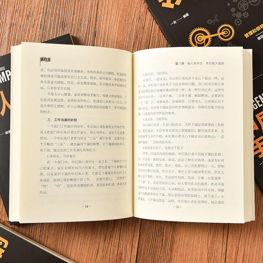 企业经营管理套装5册 领导力 识人用人管人 执行力 团队沟通艺术 中层管理者手册 团队领导法 市场营销企业管理学书籍畅销书 商品图4