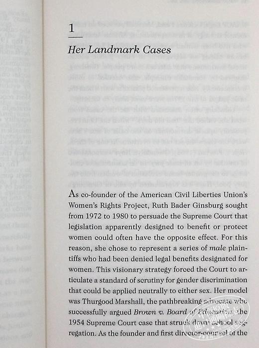 金斯伯格访谈录 RBG给未来世代的声音 Conversations with RBG 英文原版 Jeffrey Rosen Ruth B Ginsburg 商品图5