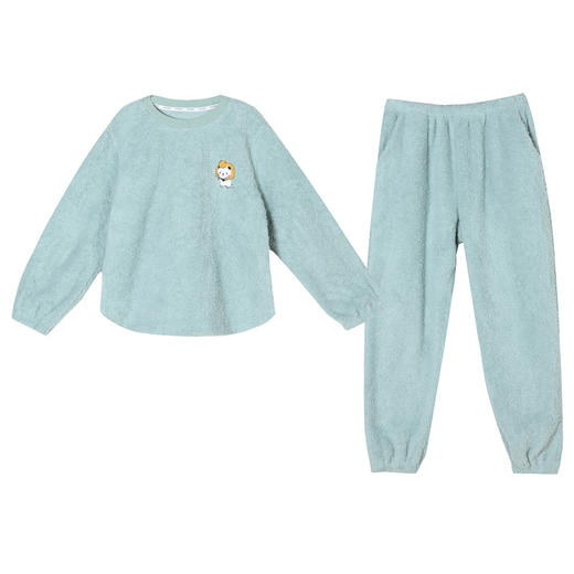 都市丽人生活家居女士睡衣米粒绒家居服LH22F2 商品图7