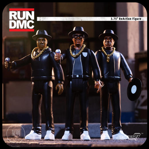 现货 Super7 Run DMC 挂卡系列1B 黑裤子版 商品图0