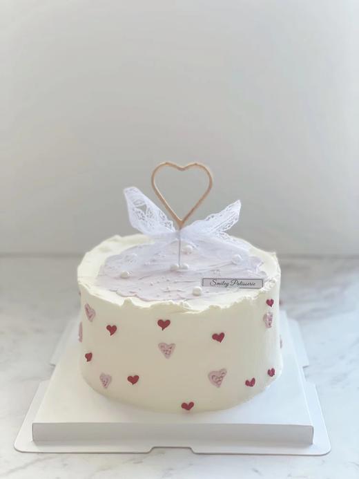 手绘奶油蛋糕 | 鲜果原味奶油 - 心念 商品图0