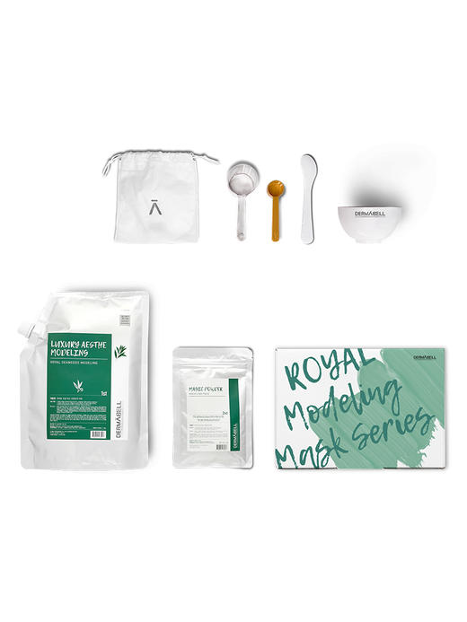 【YZ】韩国DERMABELL德玛贝尔软膜海藻软膜粉 1kg 美容院专用凝胶面膜粉软膜 商品图0