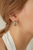 SOL DE VERANO Vintage Malachite 复古孔雀绿耳环 商品缩略图0
