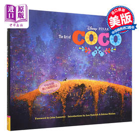 【中商原版】寻梦环游记设定集 英文原版 The Art of Coco 迪士尼电影 皮克斯动画 3D动画电影设定集 精装