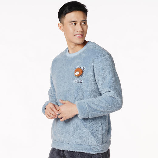 都市丽人都市锋尚睡衣轻松浴室北极绒家居服FH22F6 商品图2