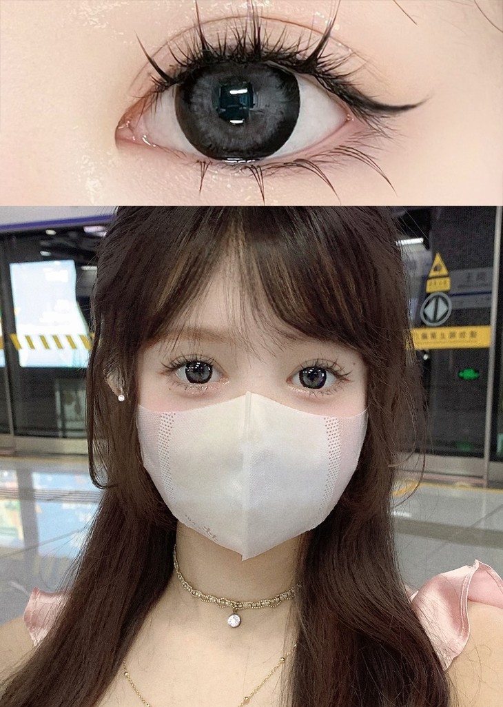 Swancon年抛隐形眼镜 鹅卵钻石14.5mm 一副/2片 - VVCON美瞳网