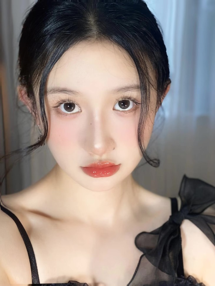 COMELYEYES年抛隐形眼镜 椰子糖14.2mm 1副/2片-VVCON美瞳网13