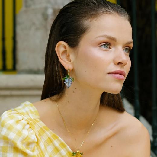 北京仓｜Annele-Blueberry-蓝莓 果冻 耳环［芬兰设计师］ 商品图8