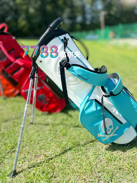 正品现货DEX GOLF韩国进口男女超轻高尔夫球包双包帽练习袋支架包 商品图2
