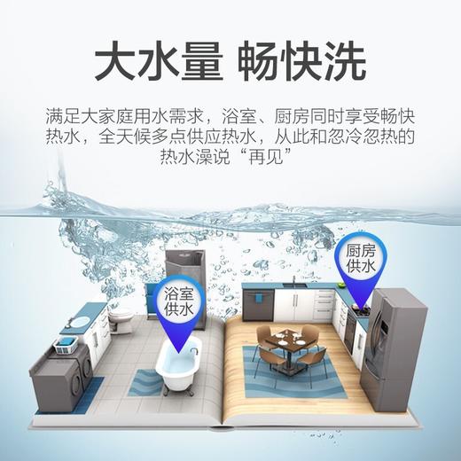 海尔热水器大容量3000W速热家用商用中央储水立式落地式电热水器全屋热水竖式 (3000W) 150升落地安装ES150F-LC/ 200升落地安装ES200F-LC 商品图3