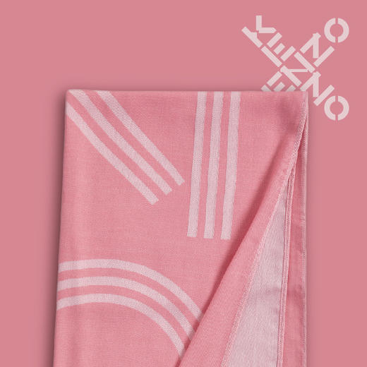 KPJ-003 Kzlogo提花披肩(粉） 商品图0