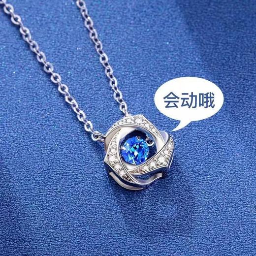 【让你“心”动的感觉】2022年新款跳动的心银项链，轻奢小众饰品七夕情人节生日礼物送女友 商品图1